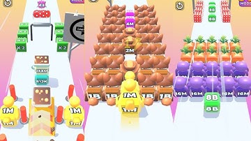 Jelly Run 2048 ULTIMATE Gameplay | 3 Shape Play Showdown! | 32M vs 16T vs 256B Race Part 20