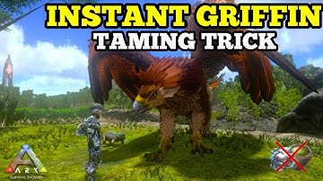 How To Tame Max Level(450)Royal Griffin, Fast Taming Trick |ARK Survival Evolved Mobile