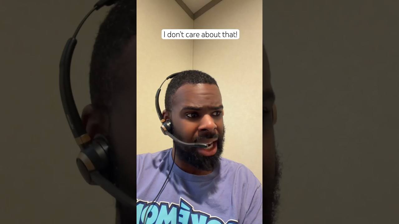 Talking my ear off, gone.😒 #customerservice #workfromhome #viral #contentcreator #fyp #shorts