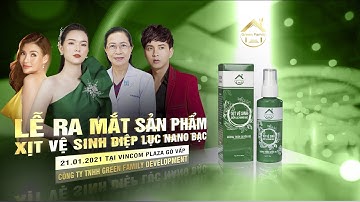 XỊT VỆ SINH DIỆP LỤC NANO BẠC PHÁT SÓNG TRỰC TIẾP TRONG CHƯƠNG TRÌNH THỜI SỰ GIỜ VÀNG HTV9