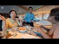 Embarkation Day Lunch - Oceania Allura Maiden Voyage. 18 July 2025.