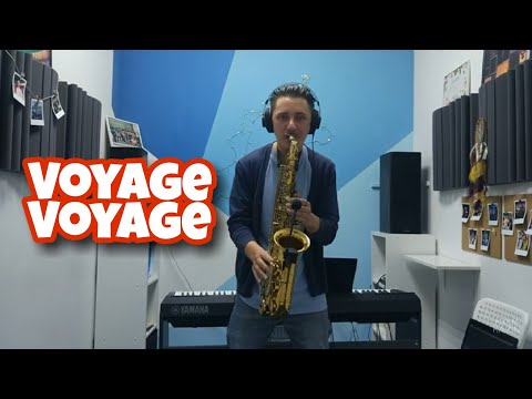 Видео: САКСОФОН. МАКСИМ РАЗИН. Voyage Voyage (Sax cover)