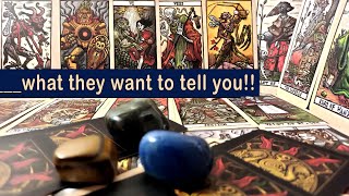 WHAT DO THEY WANT TO TELL YOU RIGHT NOW!!  & ACTIONS🔶 PICK A CARD TIMELESS TAROT READING.