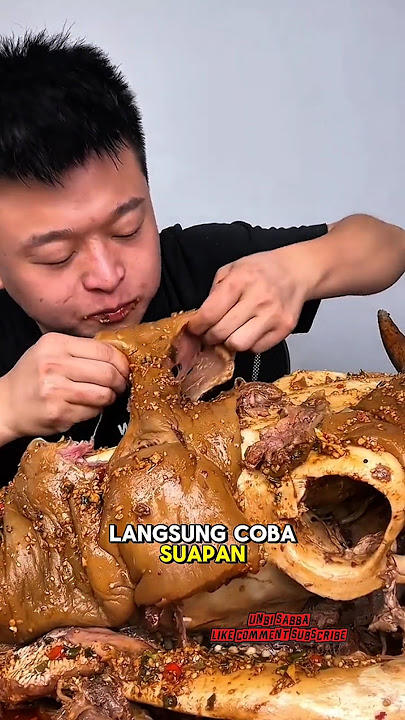 OLAHAN KEPALA SAPI SUPER EMPUK! AROMANYA MENGGODA SELERA. 🤤 ##shortvideo #makanenak