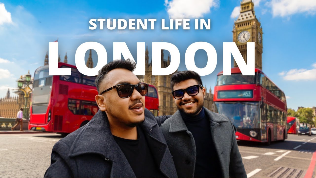 Exploring London with an Indian Student | How is student's life in London in 2021 ? || Hindi Vl