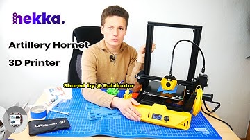 Unboxing and Review Artillery Hornet 3D Printer from Hekka | Glad to have@Rublicator  Sharing
