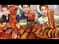 【Chinese food😍22】รวมคลิปคนจีนกินหมูสามชั้น🐷Chinese eat fat pork