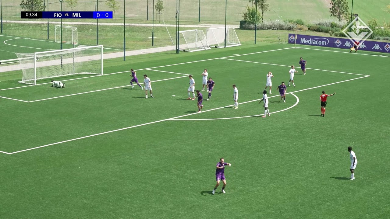 QUARTI DI FINALE U15: FIORENTINA-MILAN 6-0 - Giovanili