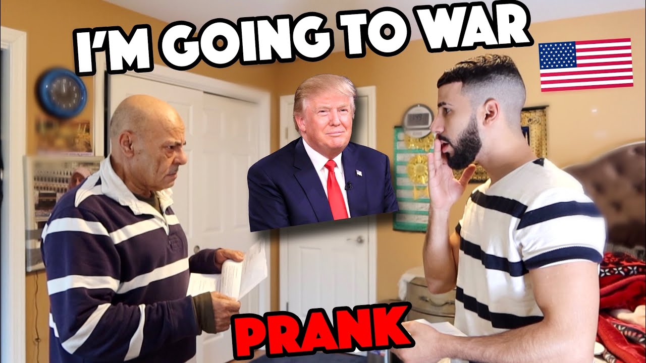 I Got Drafted To Fight In WW3 Prank!! (GONE WRONG)