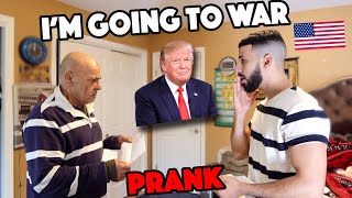 I Got Drafted To Fight In WW3 Prank!! (GONE WRONG)