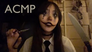 картинка: АСМР Безумная клоунесса похитила тебя🤡🔪⛓️ | ASMR | ролевая игра | быстрый шёпот | хэллоуин