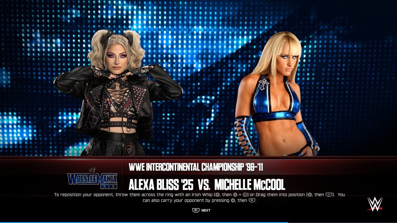 Michelle MCcool vs Alexa Bliss'25