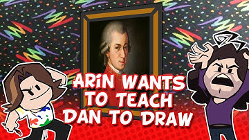 Game Grumps: Arin wants to teach Dan to Draw