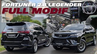 Toyota Fortuner 2.8 Legender Full Modifikasi