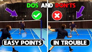 Anticipate At The Net In Doubles  Dos and Don'ts