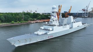 Italian Destroyer ITS CAIO DUILIO | Leaving Port of Świnoujście / Poland by inselvideo 2,840 views 5 months ago 1 minute, 41 seconds