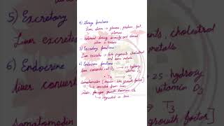 Functions of Liver? #mbbs #mbbs1styear #physiology #mbbsstudent #physiologynotes #mbbsnotes #medical