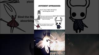 Different approaches, different results #hollowknight #silksong