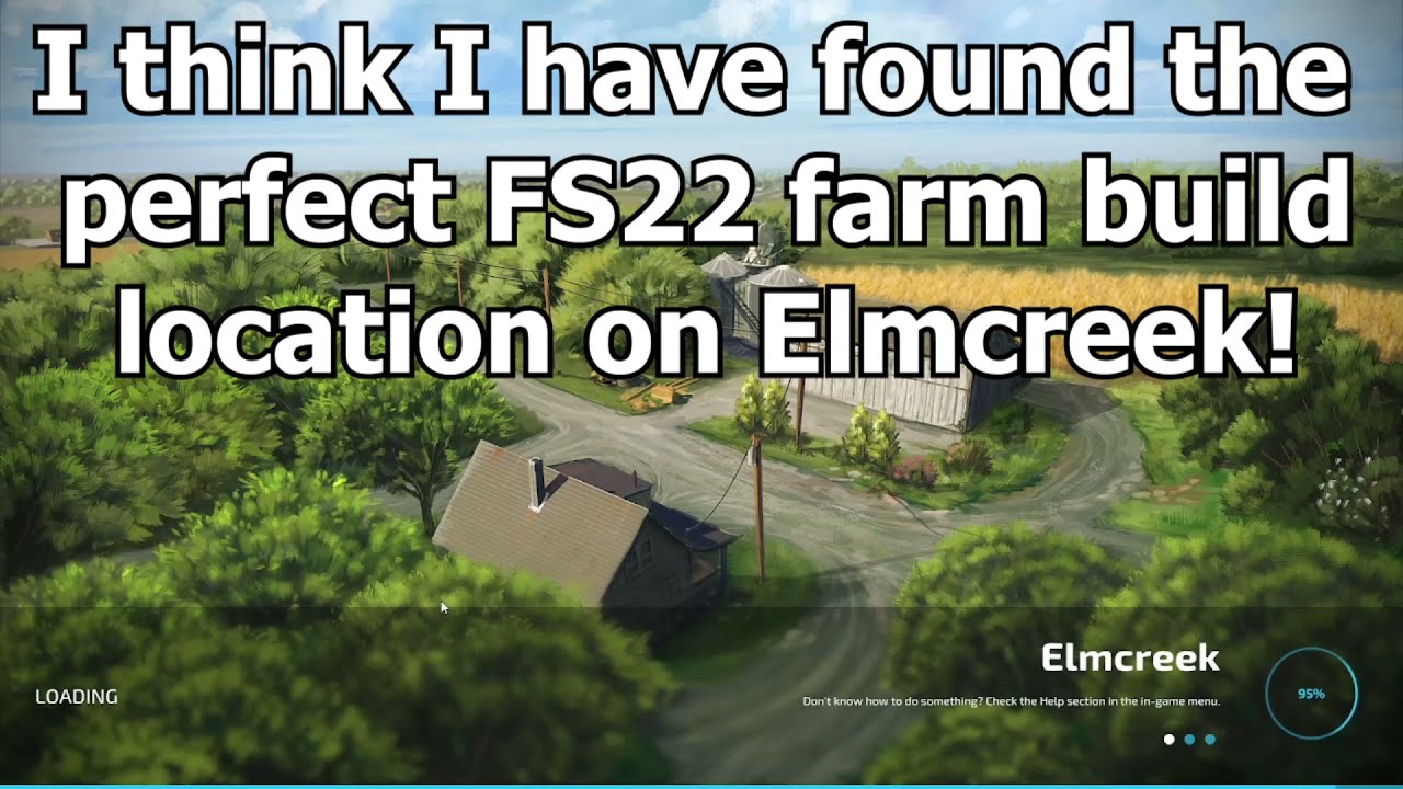 The Perfect Elmcreek Farm Build In Farming Simulator 22 YouTube