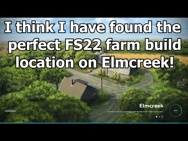 The Perfect Elmcreek Farm Build in Farming Simulator 22! class=