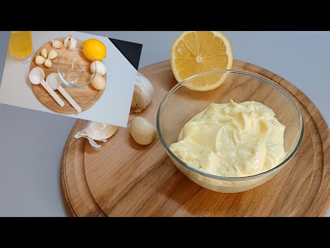 Чесночный соус Тум . Секретный соус Шаурмы