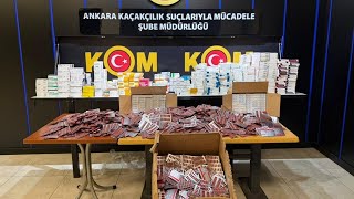 Ankarada Kaçak Reçeteli Ilaç Operasyonu 2 Tutuklama