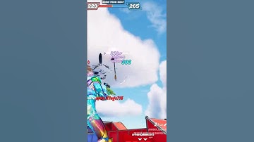 Quick scope to the face in mid air #fortnite #gaming