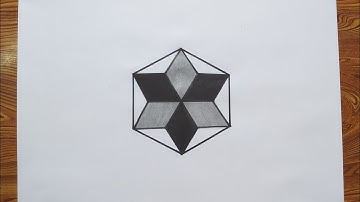 Geometric patterns || simple art drawing