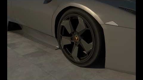 3D Model Lamborghini Reventon at 3DExport.com