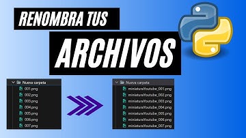 📁 Automatiza el Renombrado de Archivos en 5 Minutos con Python | 2024