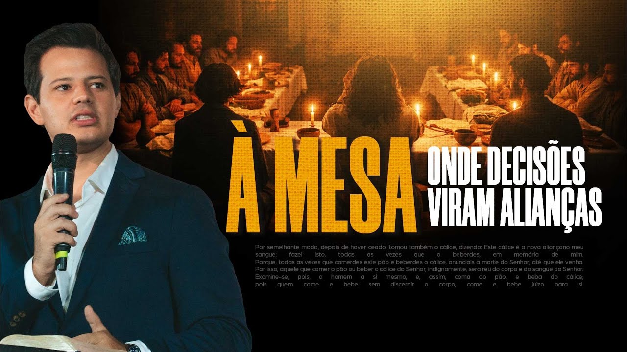 À MESA: ONDE DECISÕES VIRAM ALIANÇA // BISPO FERNANDO BRANT