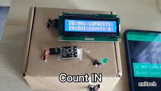 Simple IOT Project: Person Counting System using NodeMCU and Blynk app screenshot 5
