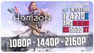 HORIZON ZERO DAWN - RX 5600 XT 6GB + i7 4770K + 16GB RAM | 1080p - 1440p - 2160p | СlevoGame