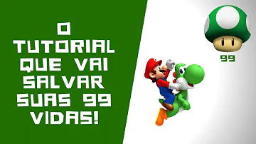 Como ter vida infinita no Super Mario World?