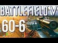 Battlefield 5: 60-6 Lewis is a Beast! (PS4 Pro Multiplayer Gameplay)