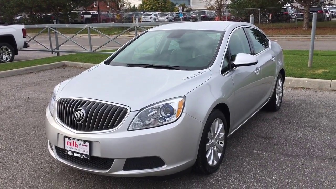 Pre-Owned 2015 Buick Verano  CX 2.4L Auto 17" Wheels 4G LTE WIFI Oshawa ON Stock#T2410 - YouTube Mills Motors Buick GMC Ltd.