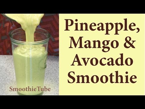 pineapple-mango-avocado-smoothie