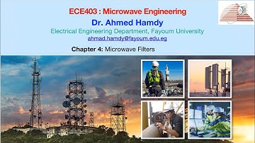 ECE403 Chapter 4 Part2, Microwave Filters Design