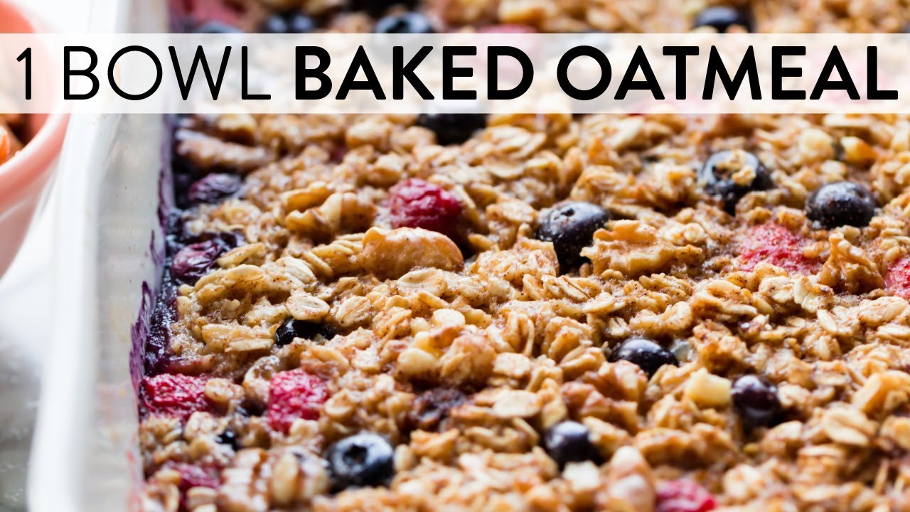 1 Bowl Baked Oatmeal - Sally's Baking Addiction