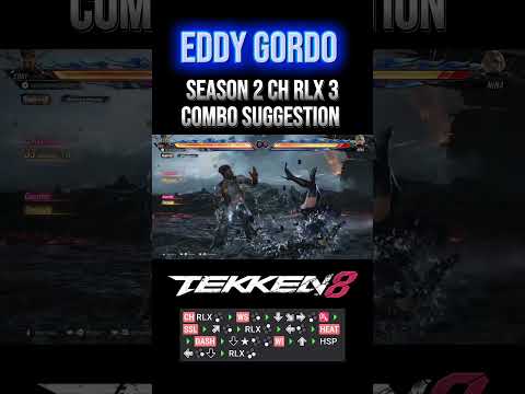 Eddy Gordo’s CH -3 Combo Is Straight-Up DISGUSTING in Tekken 8 🔥 | #Tekken8eddy