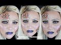 Mrs. Beetlejuice Halloween Makeup Tutorial | GlamByAngelic