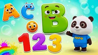 Preschool Learning activities for 3 year olds at home | Learn ABC Phonics Shapes Numbers Colors 🌈 screenshot 1