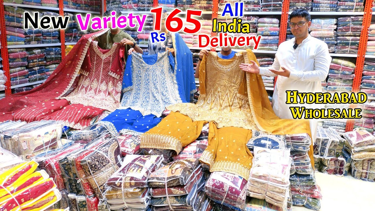 Hyderabad Wholesale Ramzan Special New Varietys 165 Rs 🚚All India Delivery🚚 || G M Suits ||