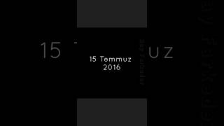 İnsan Bir Kere Ölür 15 Temmuzu Asla Unutmayacağız Ve Unutturmayacağız.