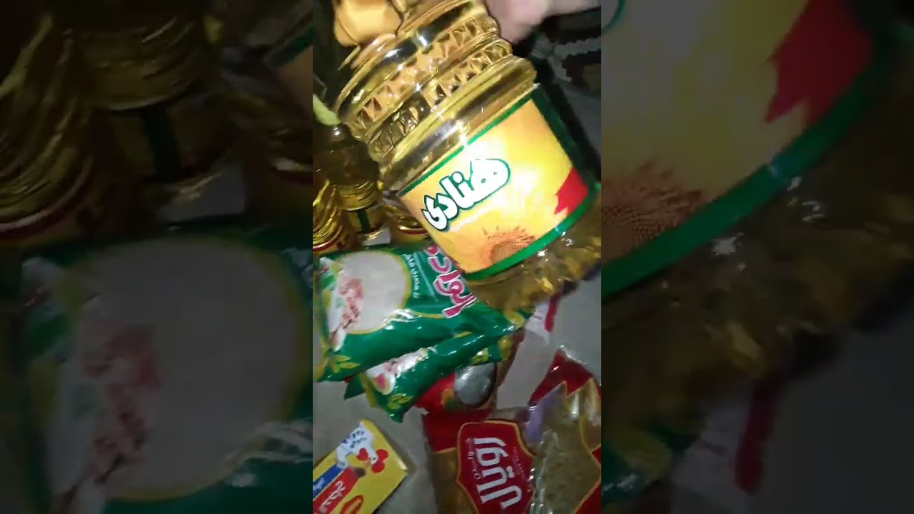 فيديو نصف تجهيزات وخزين رمضان 😋😍❤❤❤❤