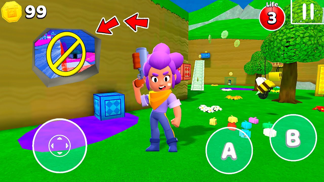 Brawl Stars Shelly? | Super Bear Adventure Gameplay Walkthrough - YouTube