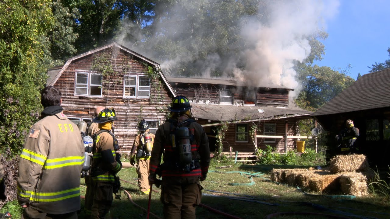 Llama Farm Structure Burn