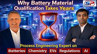 Why Battery Material Qualification Takes Years | Dr Stuart Johnson | The SP Show Ep. 2