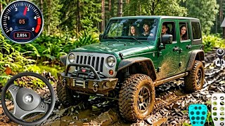4x4 Offroad Jeep Driving Simulator 3D 2026 - Drive SUV 4x4 Jeep Offroad Game Jeep Android Gameplay