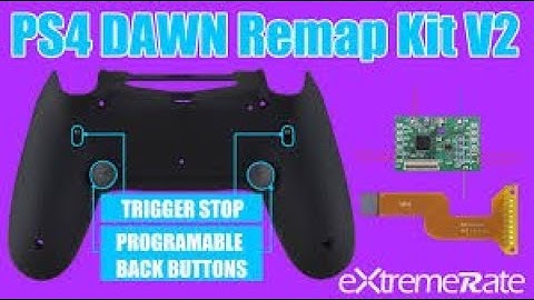 eXtremeRate Dawn Programable Remap Kit V2 for PS4 Controller (installation Guide)